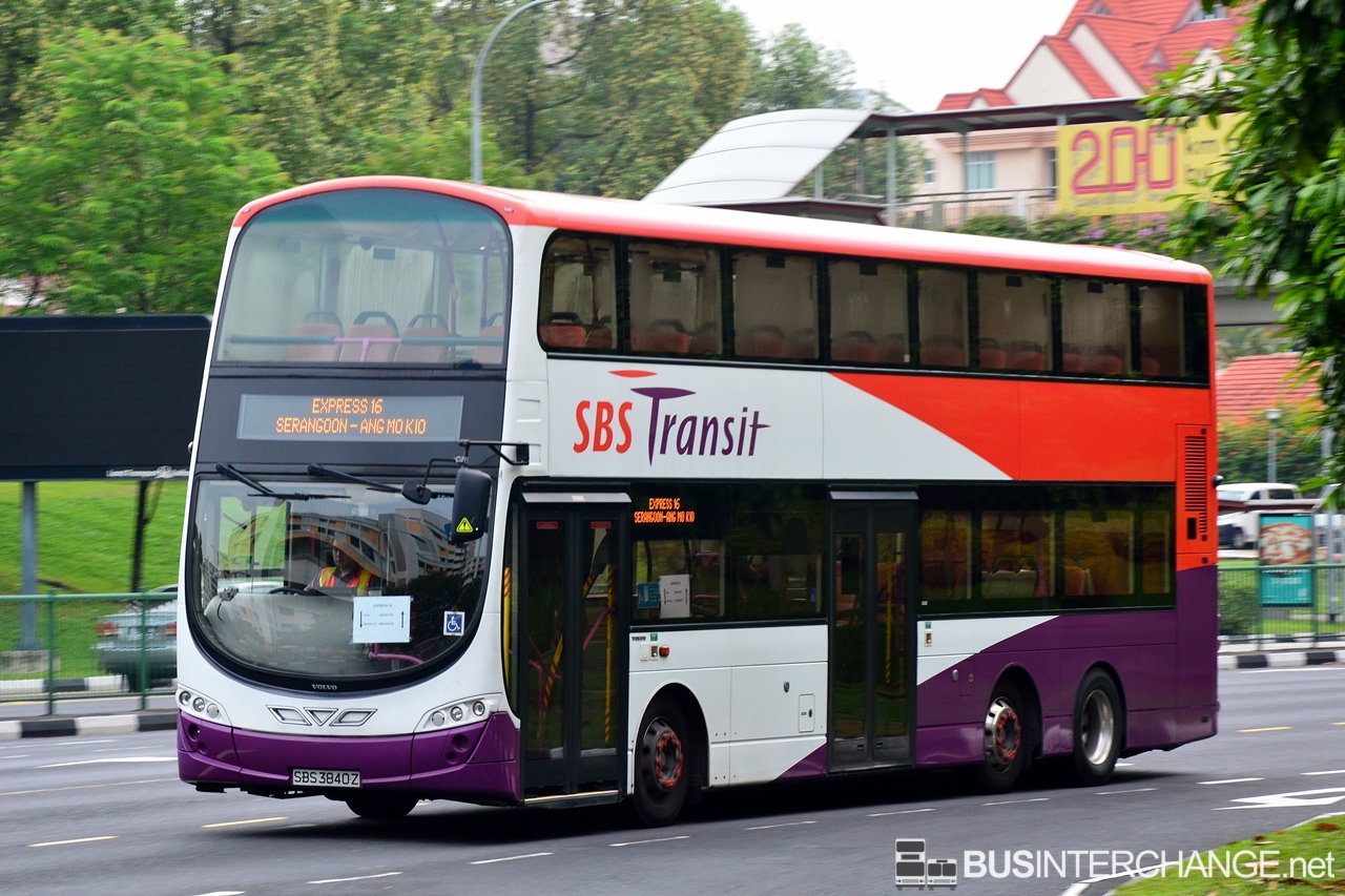 Volvo B9TL (SBS3840Z - Express 16)